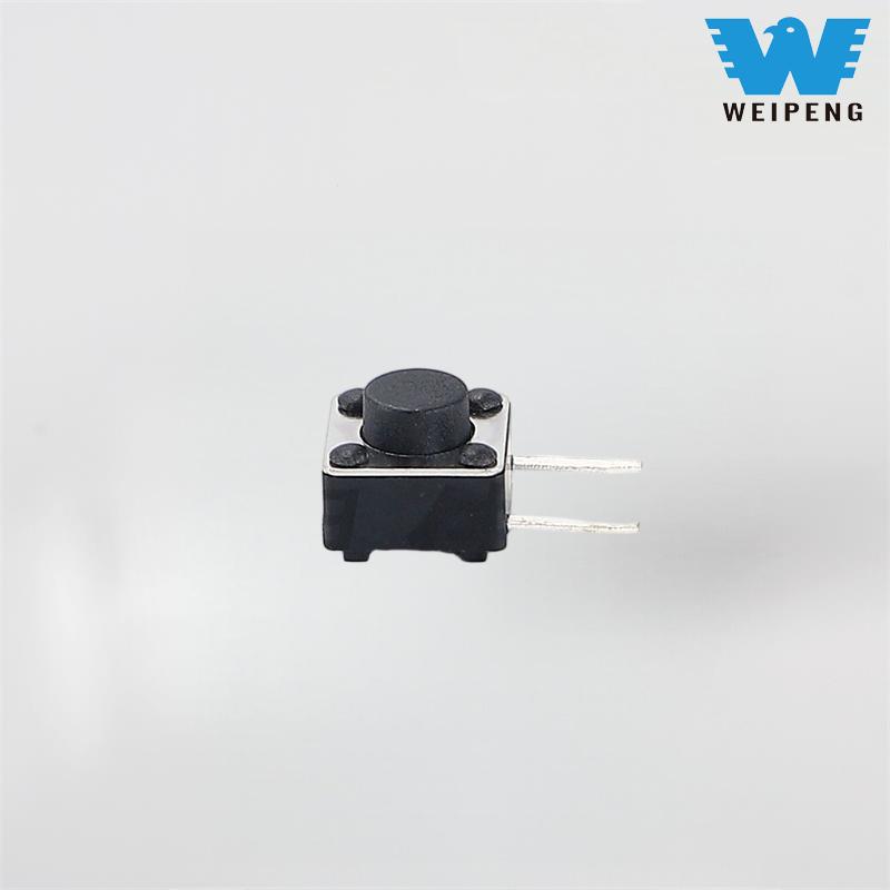 Suis Taktil Pelekap Permukaan 6X6mm dengan Dua Kaki