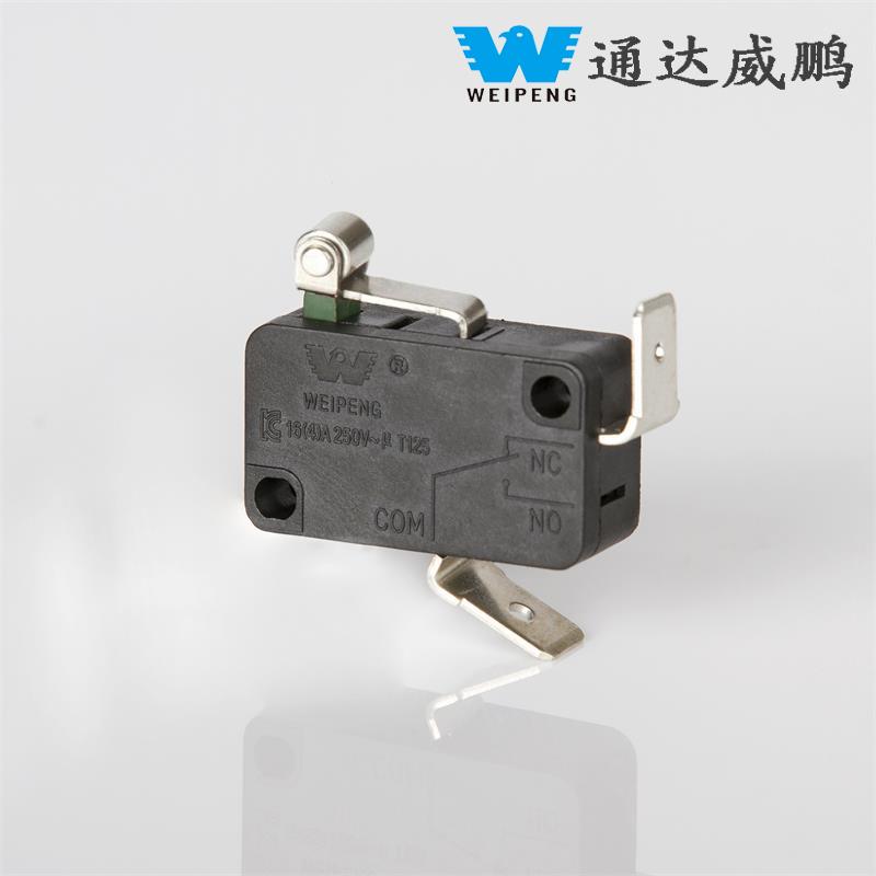 Jualan Langsung Kilang Suis Mikro 16A Suis Pendek Lever Roller Travel Micro Switch