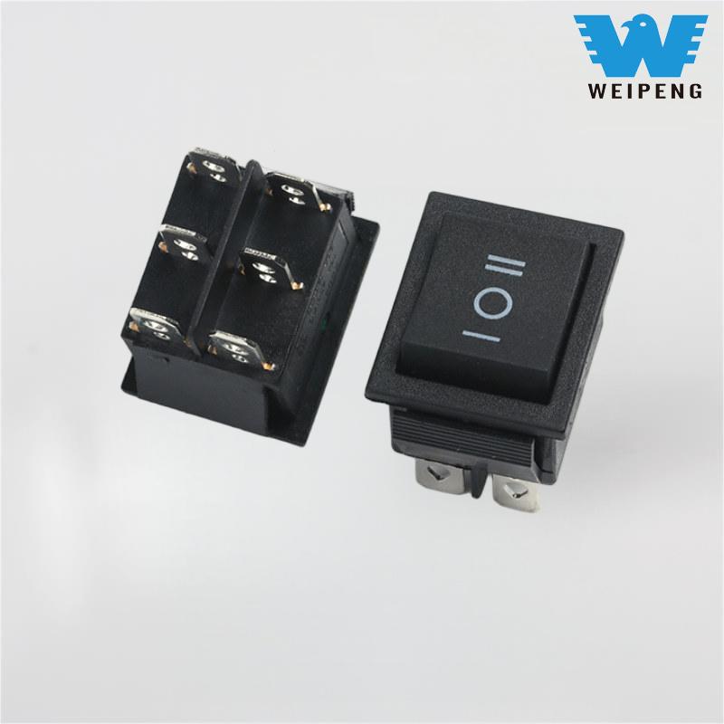 Suis Goyang Hitam KCD4 31*25mm 16A 250V