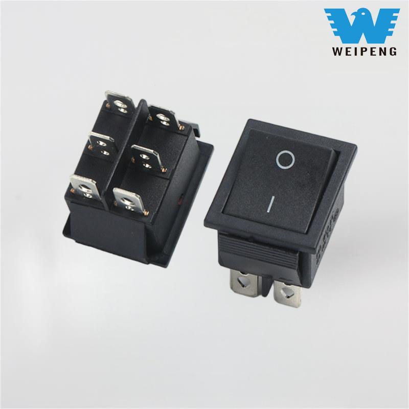 Kcd4 Water Dispenser 2-Gear 6-Pin 16A Suis Butang Kuasa Rocker