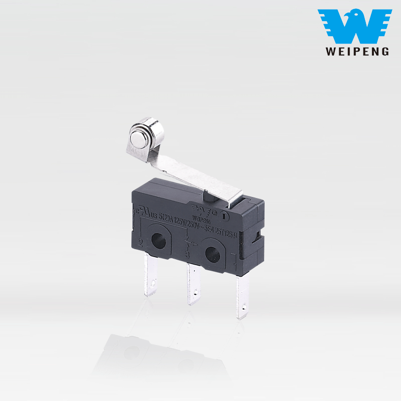 Weipeng 5A 125V 250V Suis Mikro Peralatan Industri 3-Pin Tahan Suhu Tinggi